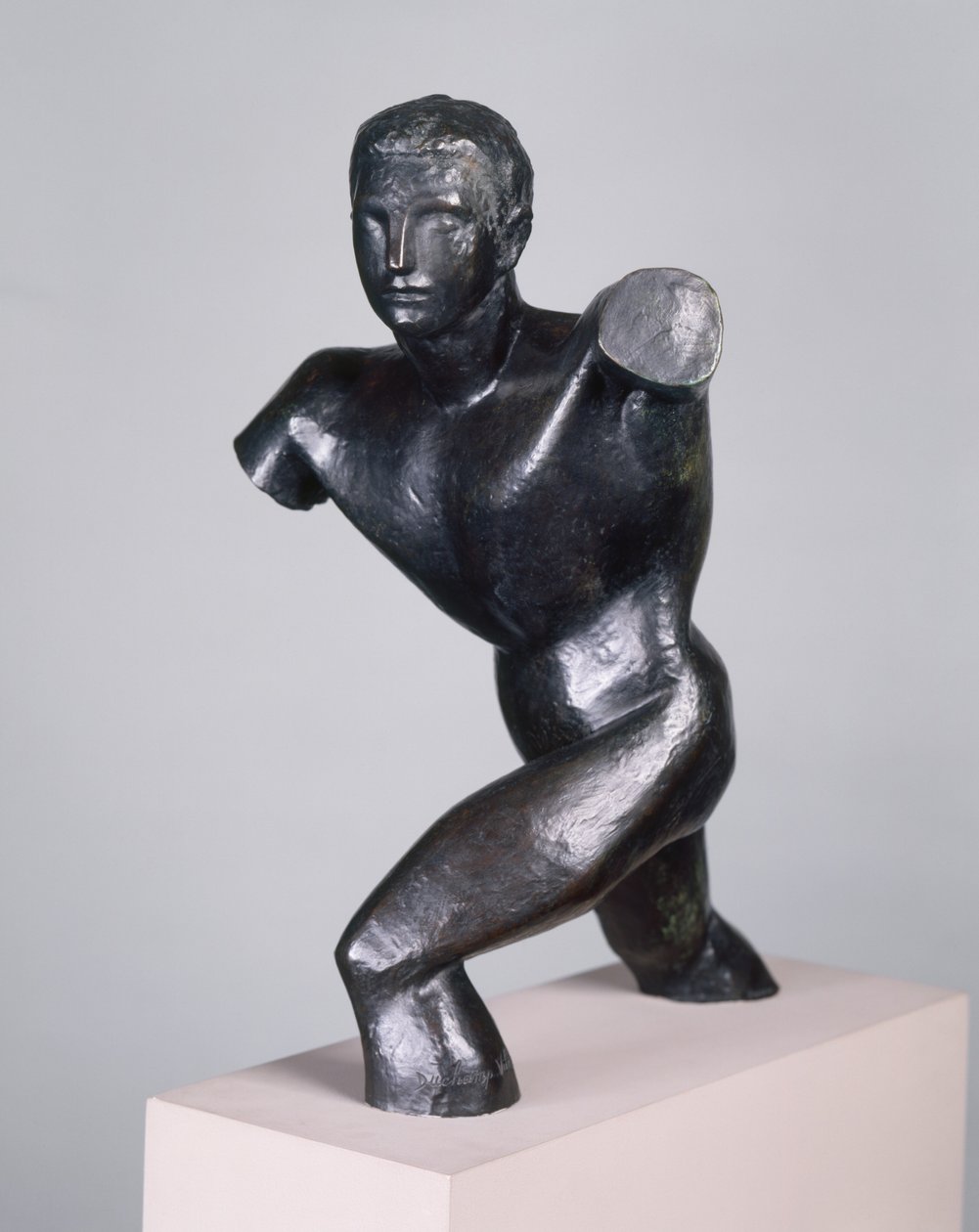Torso av en ung mann av Raymond Duchamp Villon