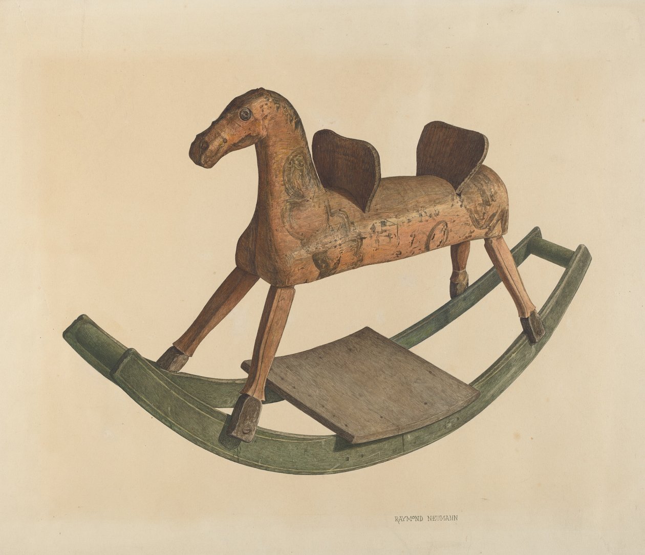 Gynge hest av Raymond Neumann