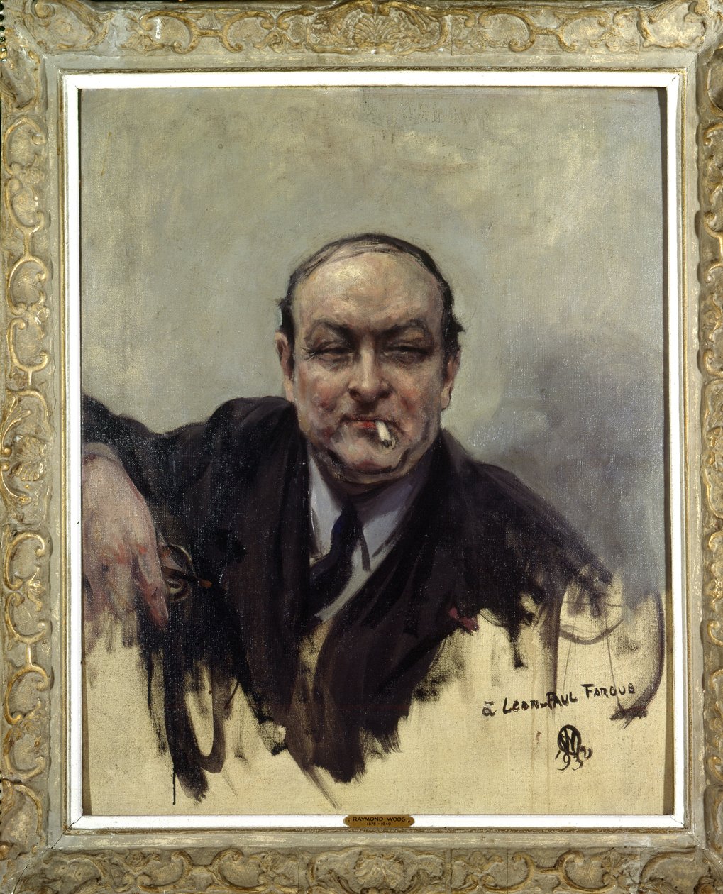 Portrett av Leon Paul Fargue av Raymond Woog