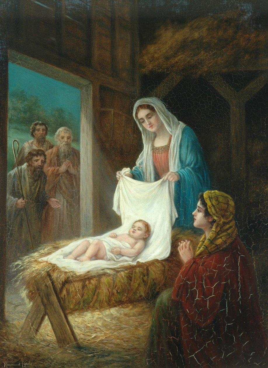 Første julemorgen, ca. 1899 av Raymonde Lynde
