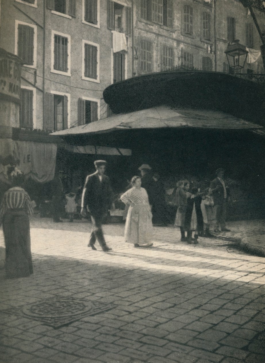 Solskinn og skygge, Marseille, c1927, 1927 av Reginald Belfield