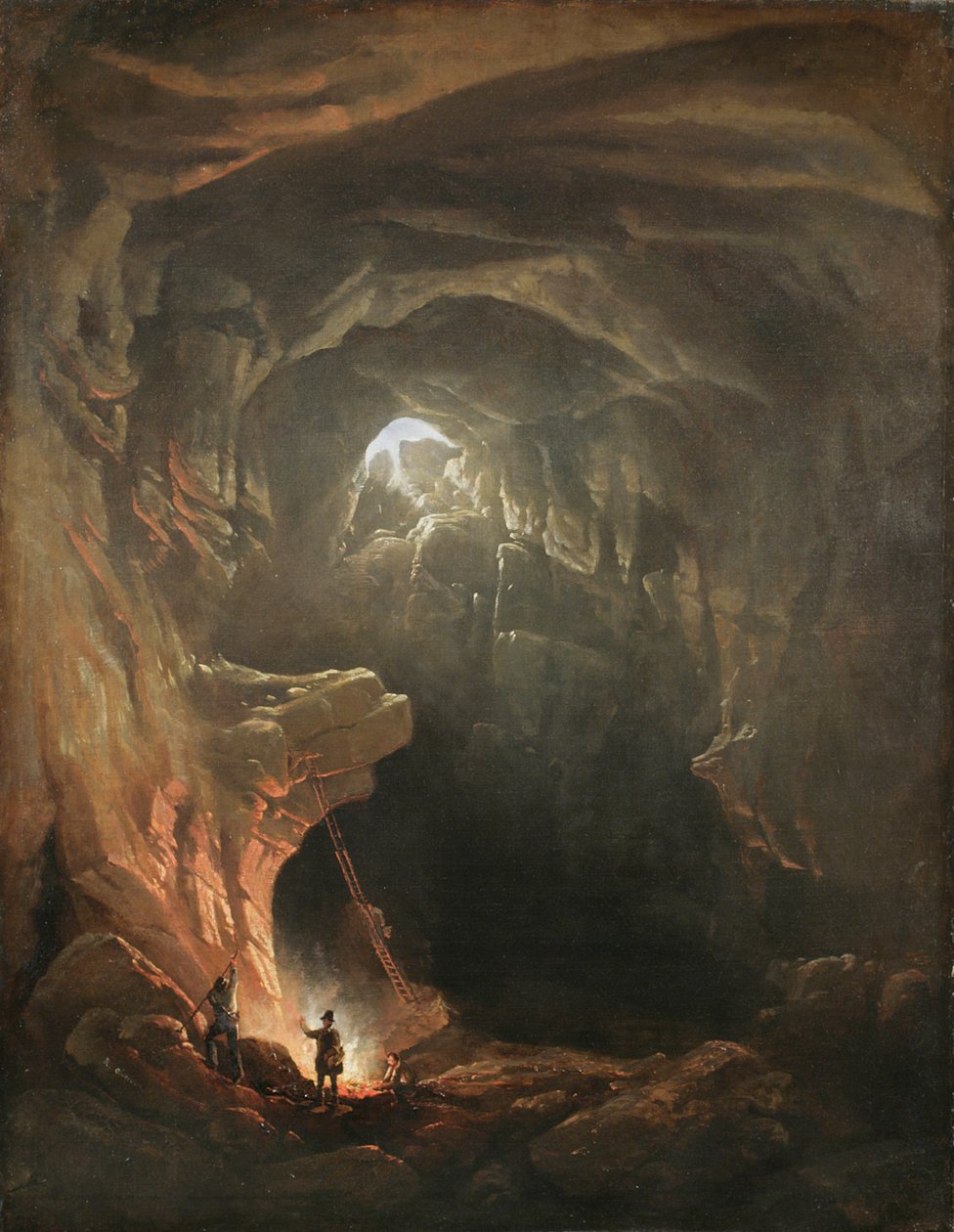Mammoth Cave, Kentucky, 1843 av Regis Francis Gignoux