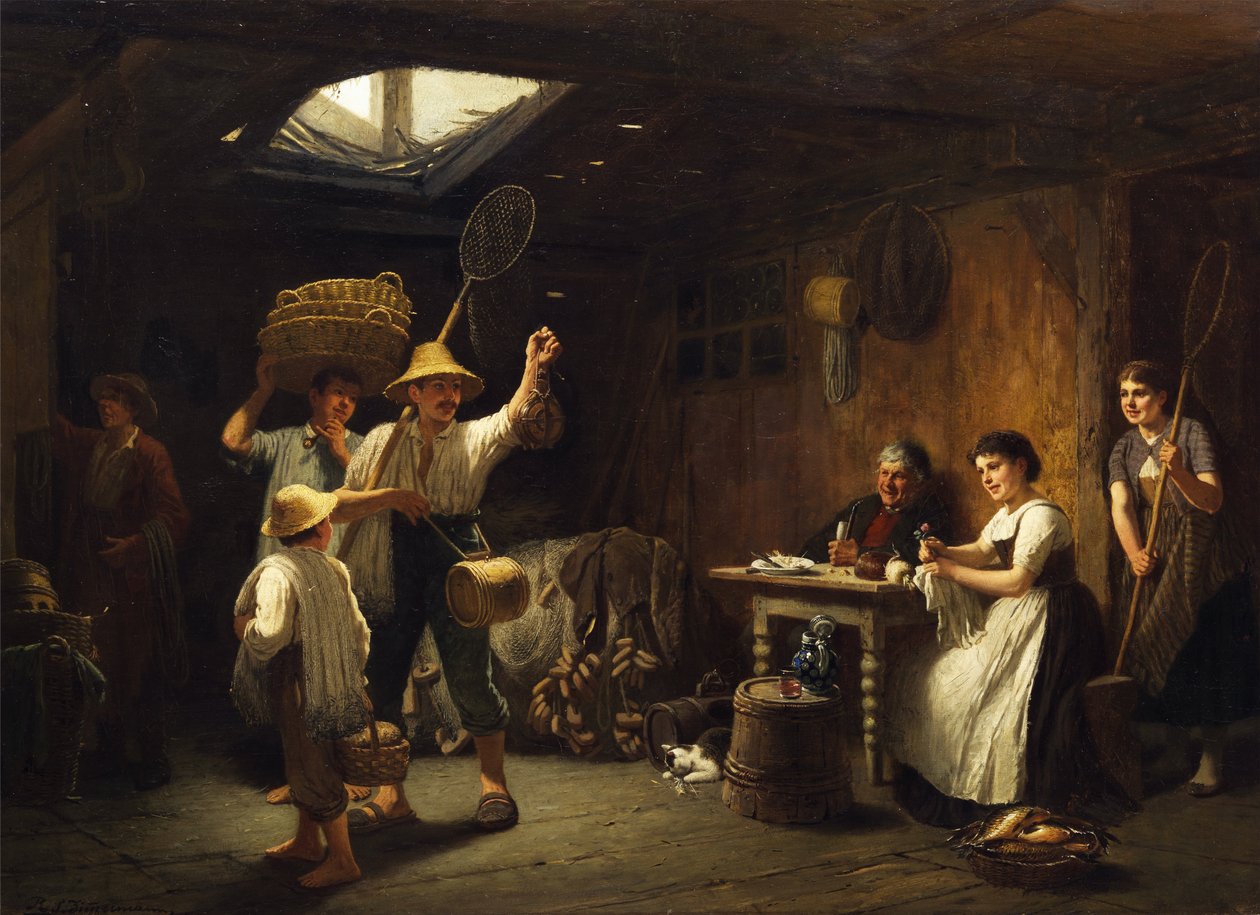 Utdrag på fiske. av Reinhard Sebastian Zimmermann