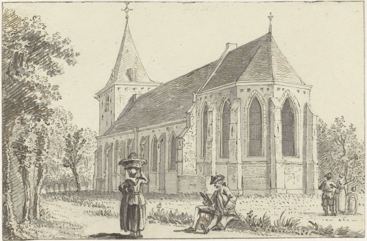 Kirken Zeist av Reinier Vinkeles (I)