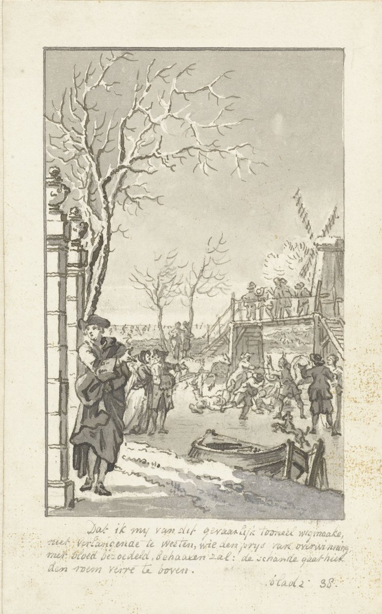 Vinter av Reinier Vinkeles (I)