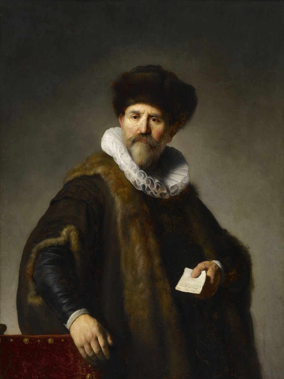 Portrett av Nicolaes Ruts av Rembrandt van Rijn