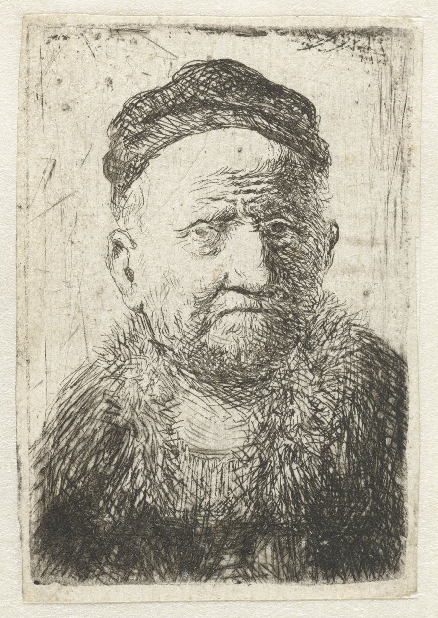 Mann av Rembrandt van Rijn