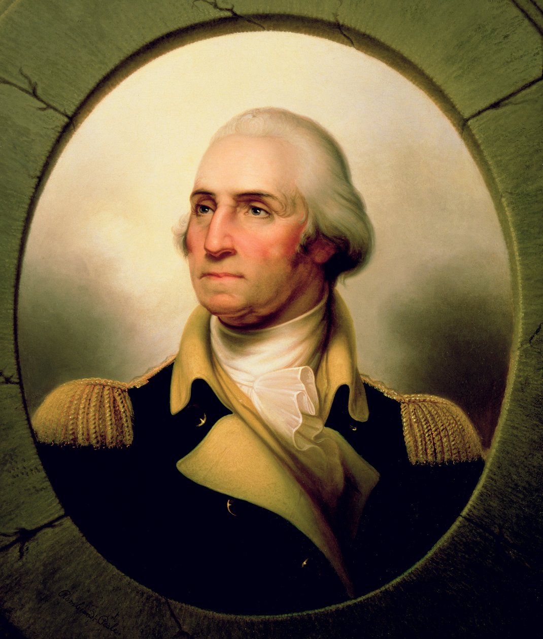 Portrett av George Washington, 1853 (se 153884) av Rembrandt Peale