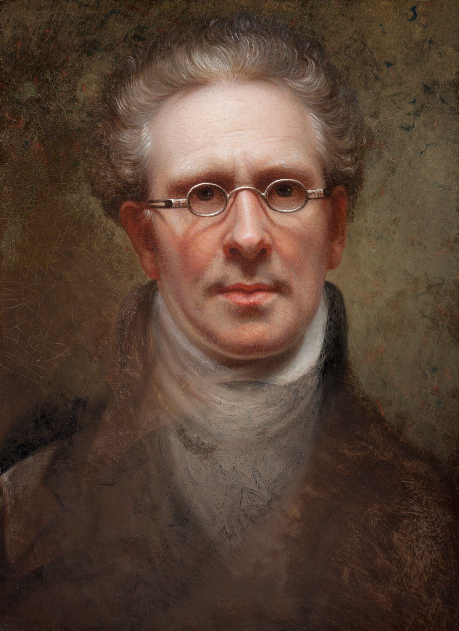 Selvportrett, 1828 av Rembrandt Peale