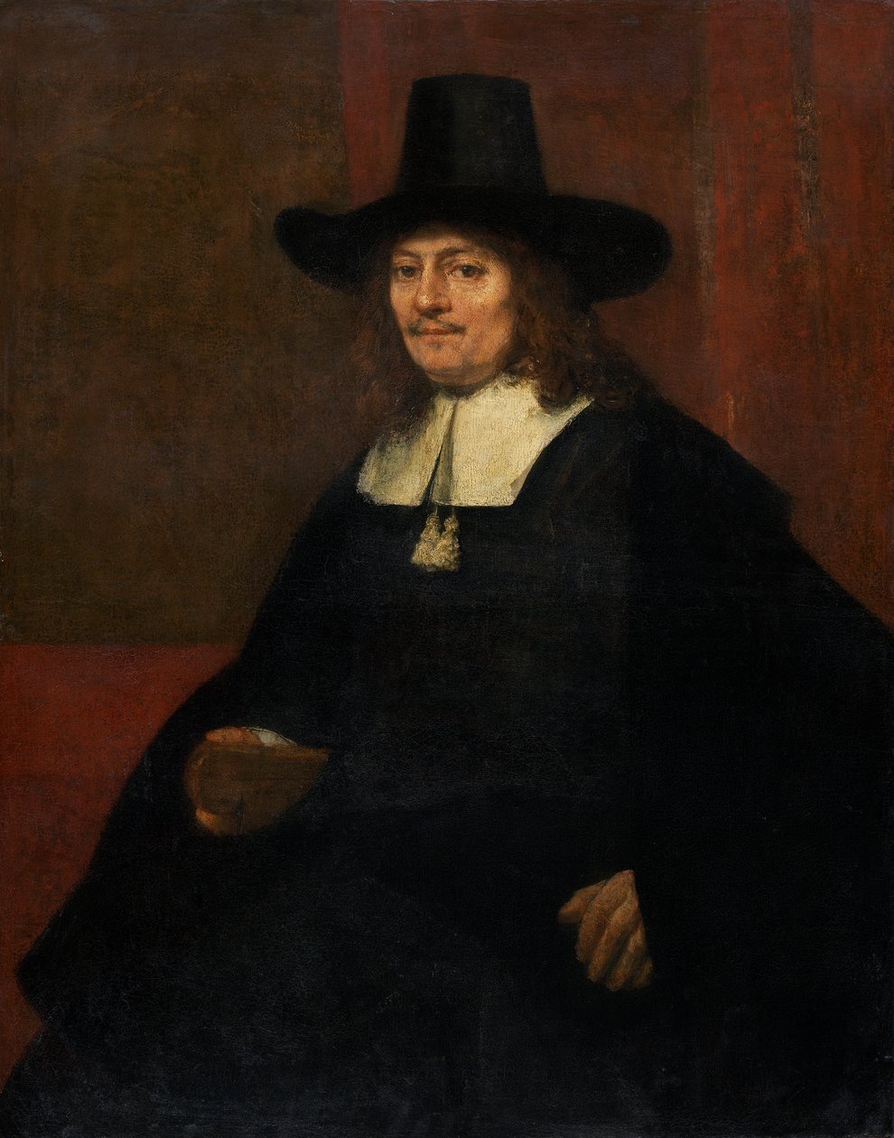 Portrett av en mann, sittende av Rembrandt van Rijn