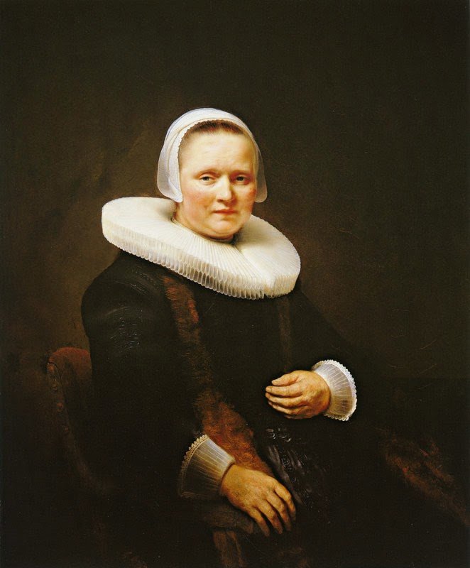 Portrett av en kvinne, muligens Anna Wijmer av Rembrandt van Rijn