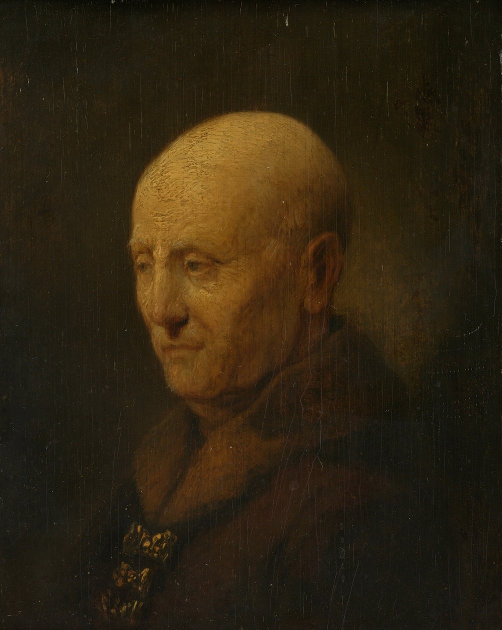 Portrett av en mann av Rembrandt van Rijn