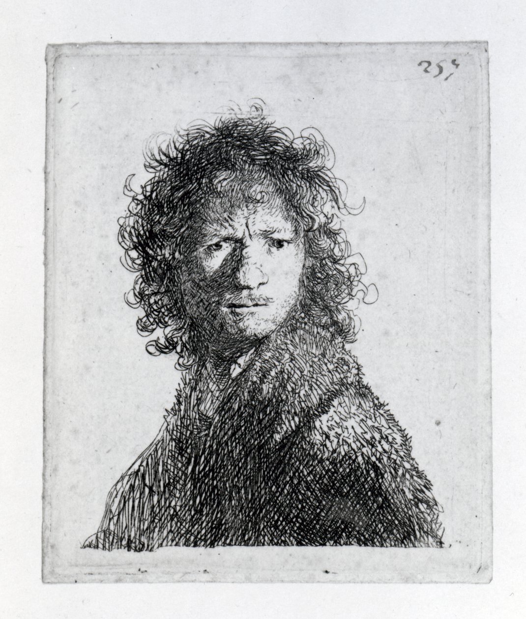 Selvportrett, 1630 av Rembrandt van Rijn