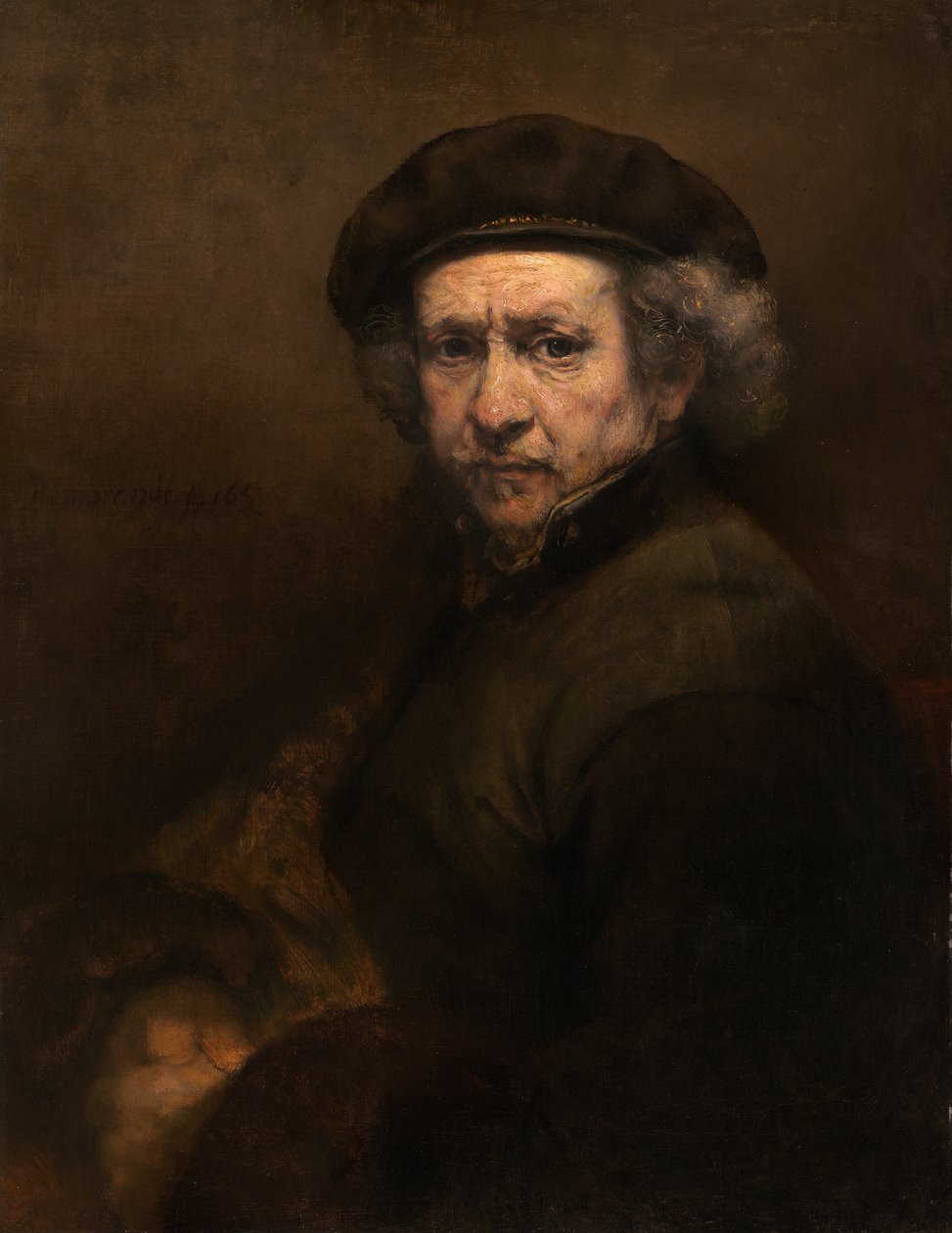 Selvportrett av Rembrandt van Rijn