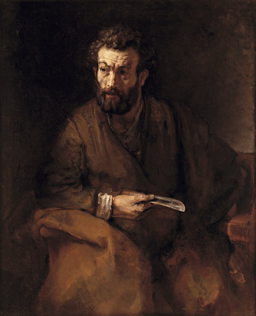 St. Bartholomew av Rembrandt van Rijn