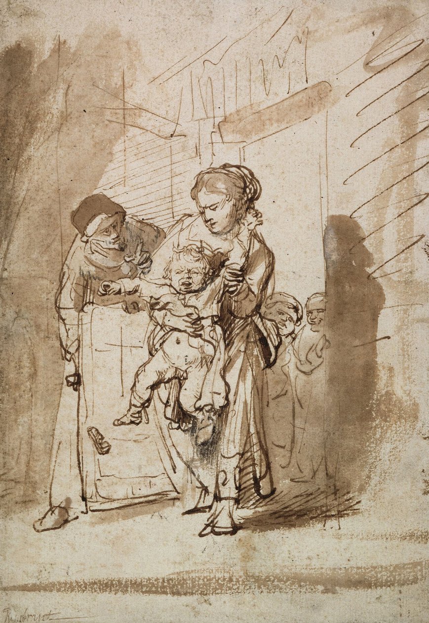 Det uregjerlige barnet av Rembrandt van Rijn