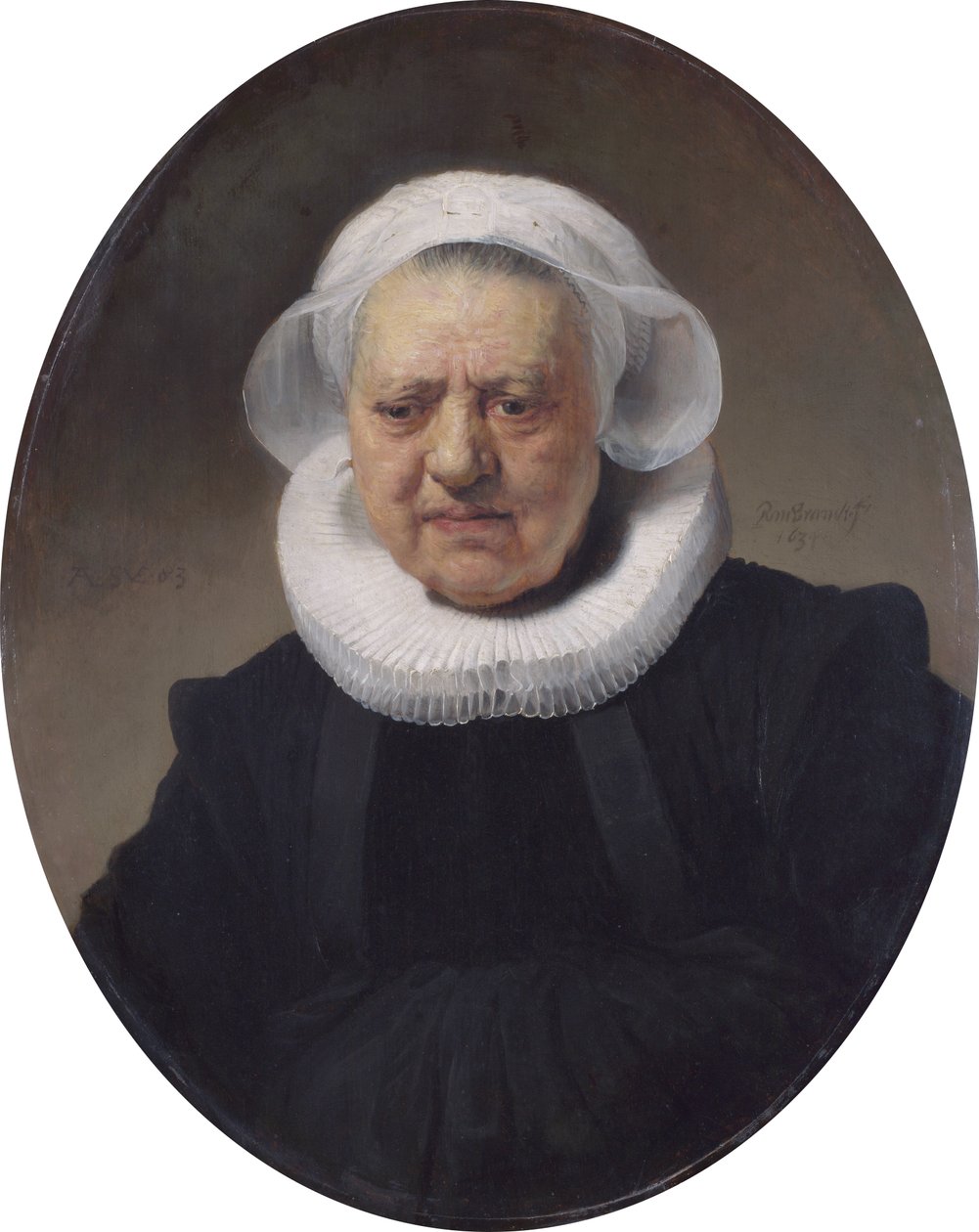 Portrett av Aechje Claesdr. Pesser av Rembrandt van Rijn
