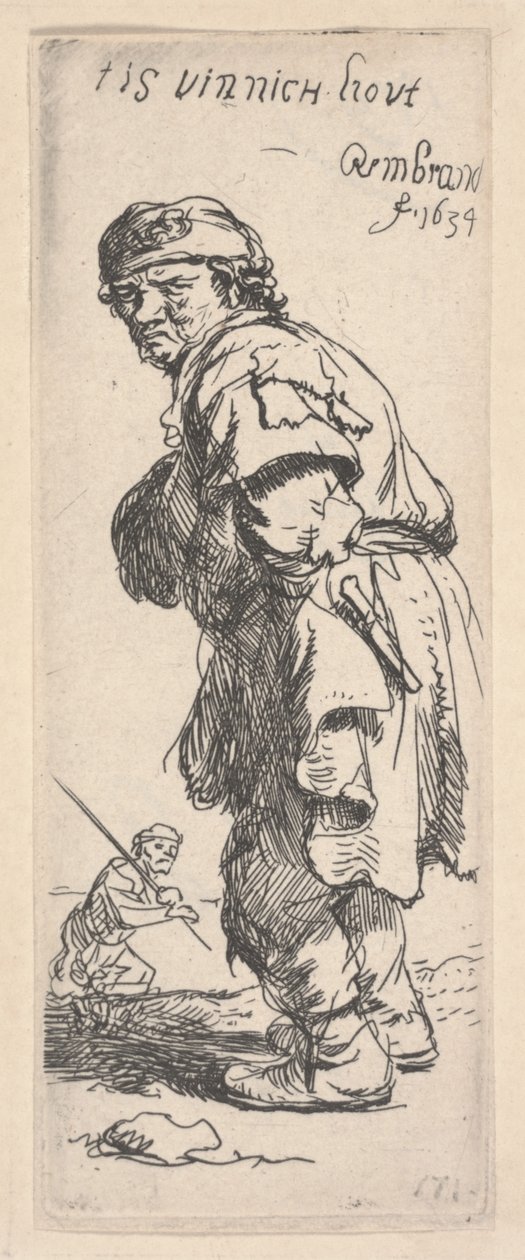 Tigger snakker av Rembrandt van Rijn