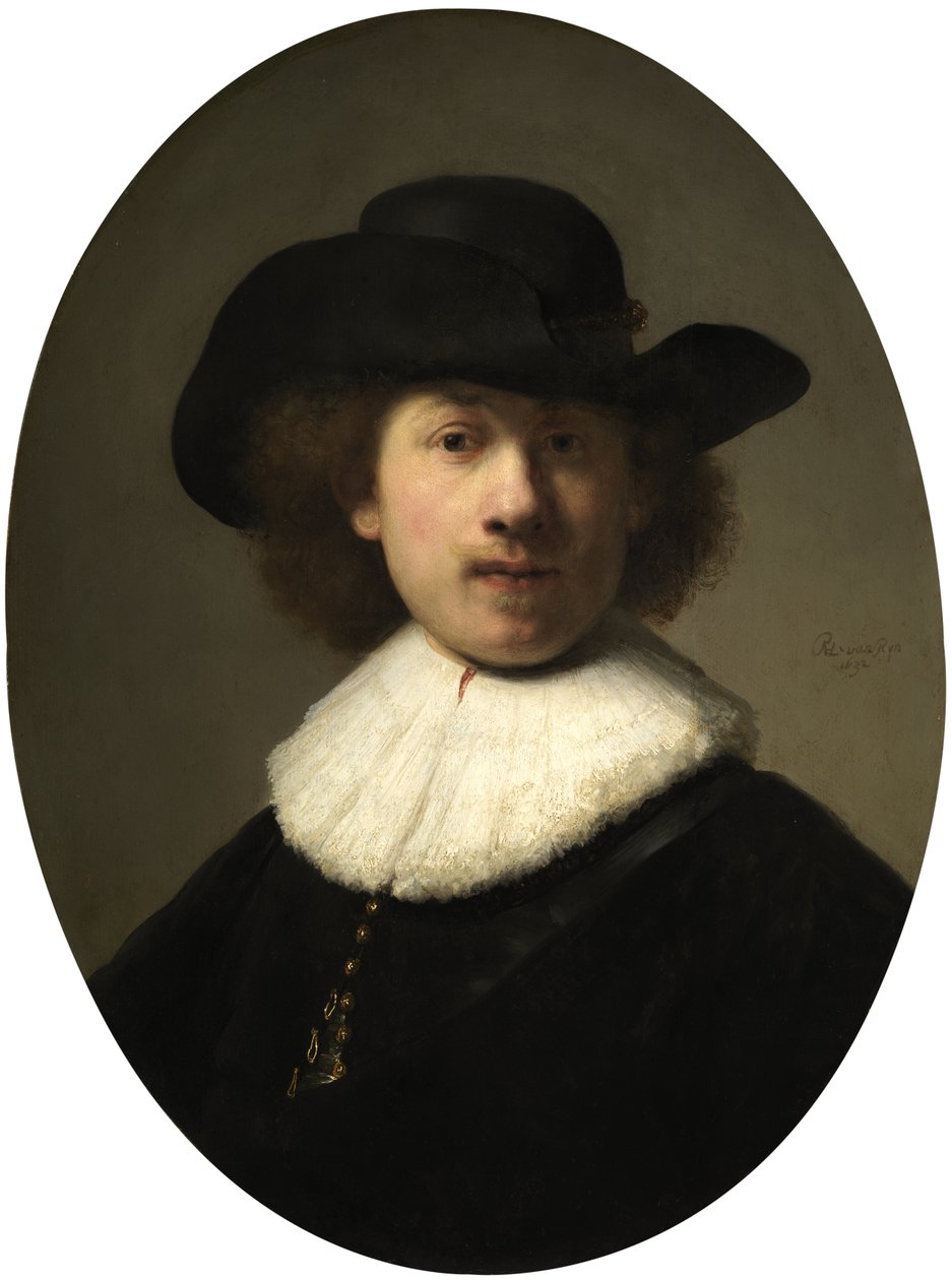 Selvportrett av Rembrandt Harmensz. van Rijn