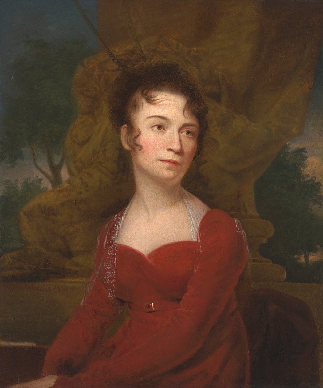 Juliana Westray Wood, ca. 1811. av Rembrandt Peale
