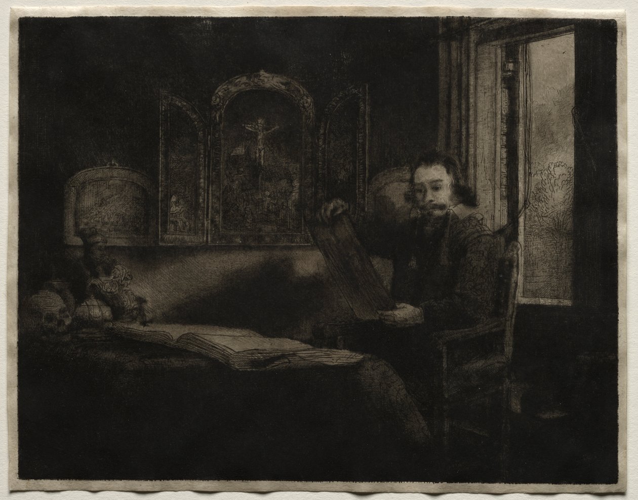 Abraham Francen, apoteker av Rembrandt van Rijn