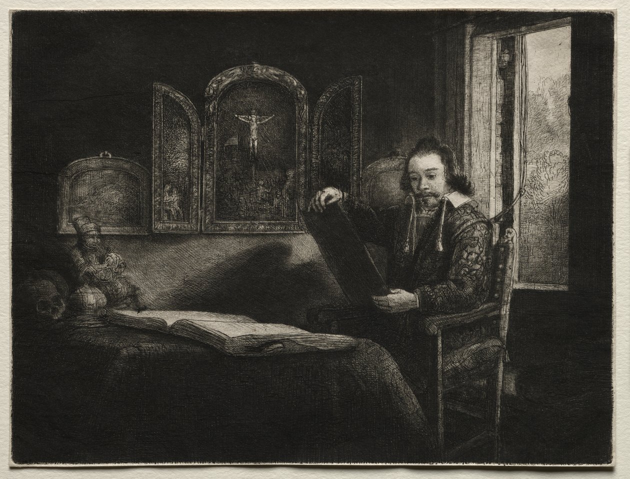 Abraham Francen, apoteker av Rembrandt van Rijn