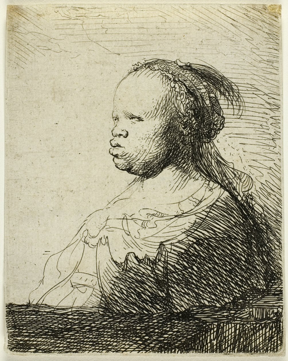 En afrikansk kvinne av Rembrandt van Rijn