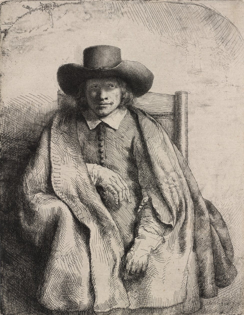 Clement de Jonghe, 1651. av Rembrandt van Rijn