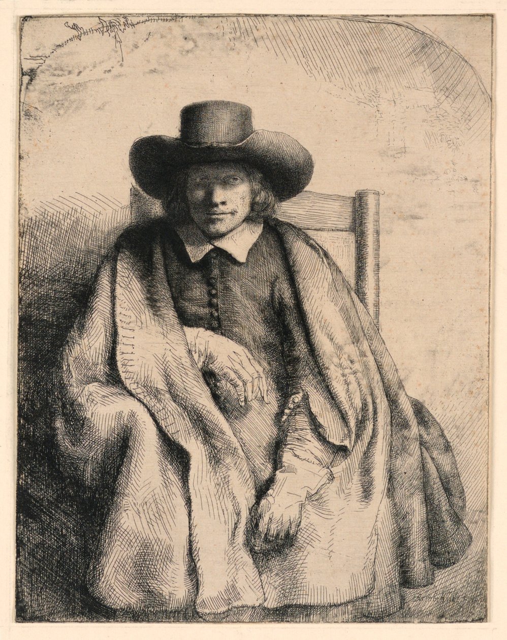 Clement de Jonghe, trykkeri av Rembrandt van Rijn
