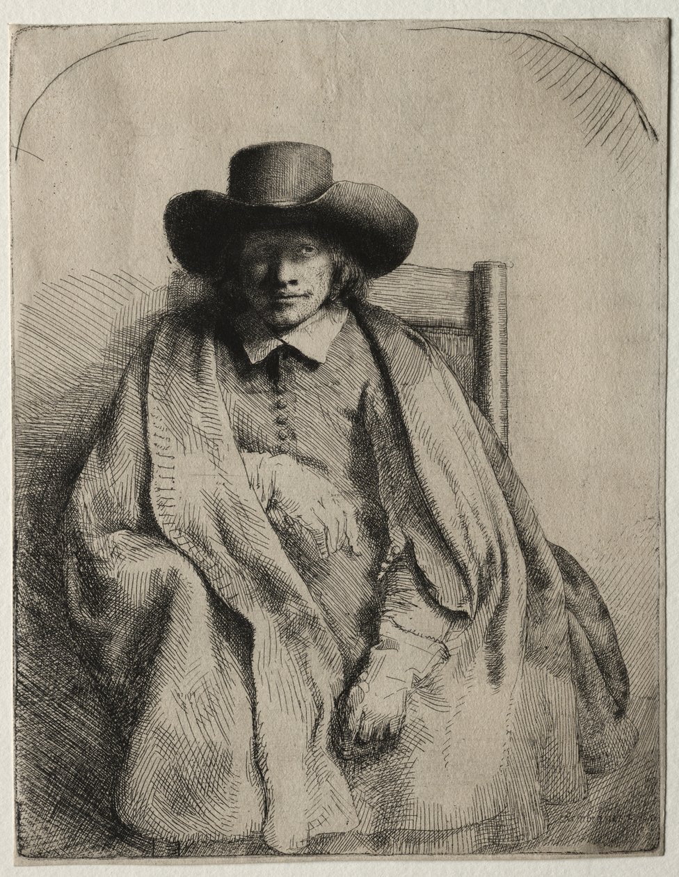 Clement de Jonghe, trykkeri av Rembrandt van Rijn