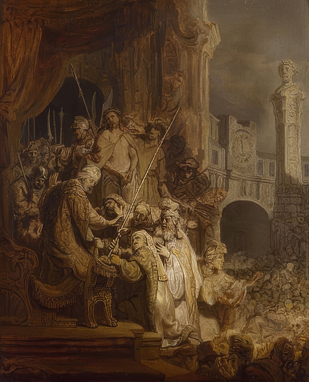 Se mannen. 1634 av Rembrandt van Rijn