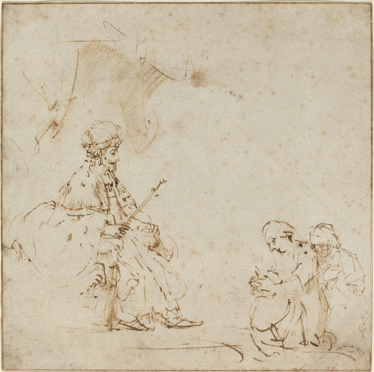 Ester før Ahasverus av Rembrandt van Rijn