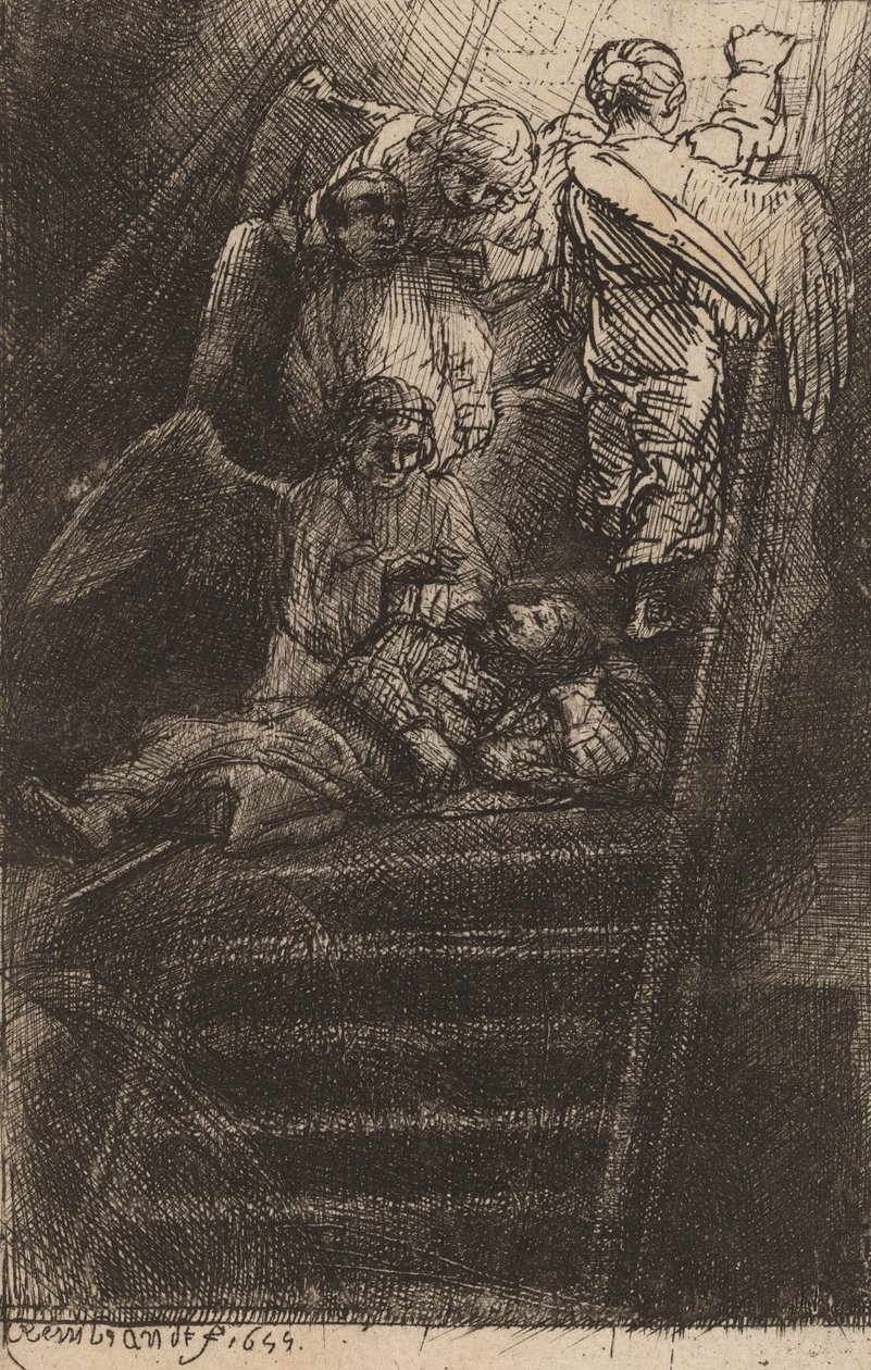 Jakobs stige, 1655. av Rembrandt van Rijn