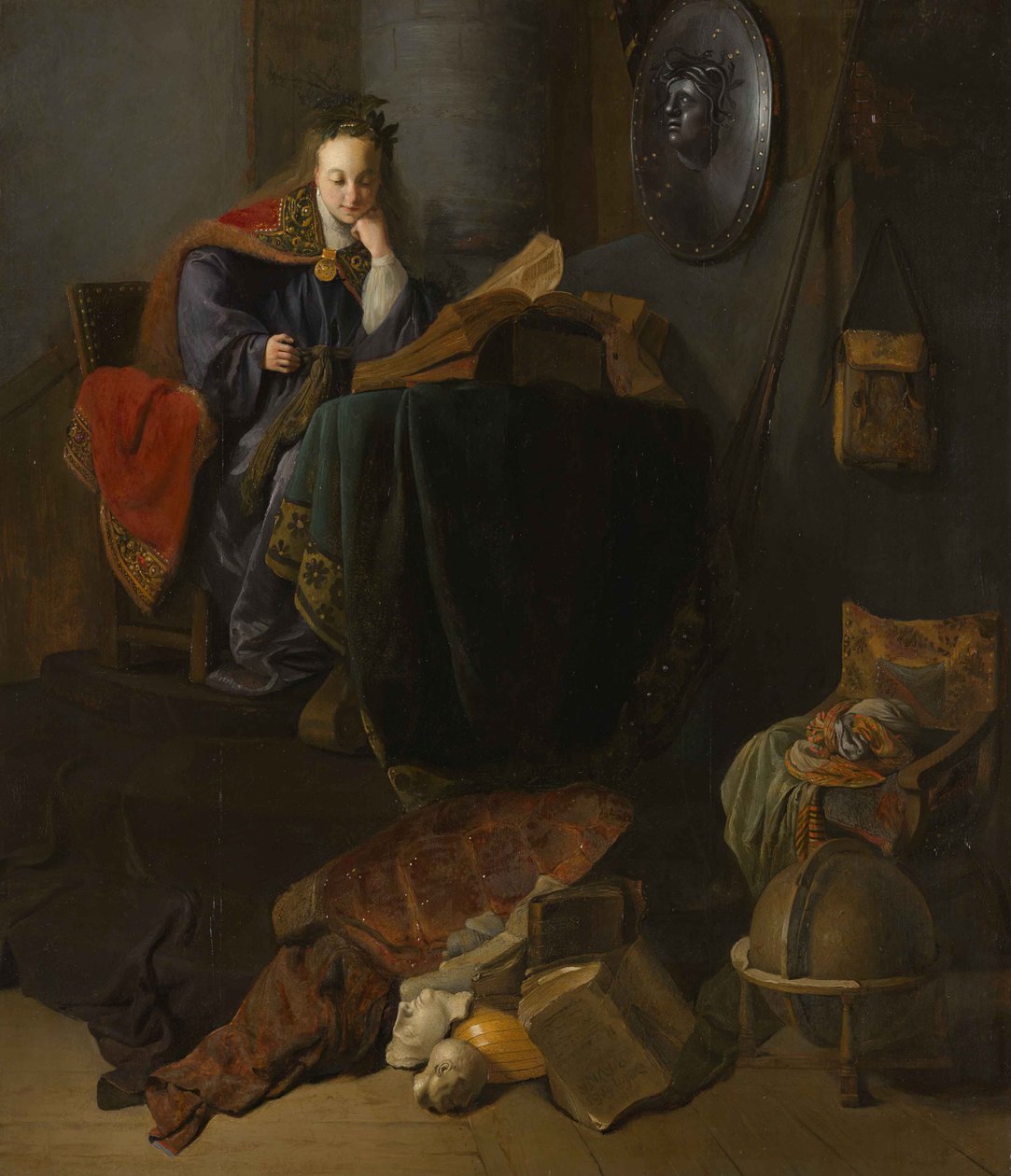 Minerva. av Rembrandt van Rijn