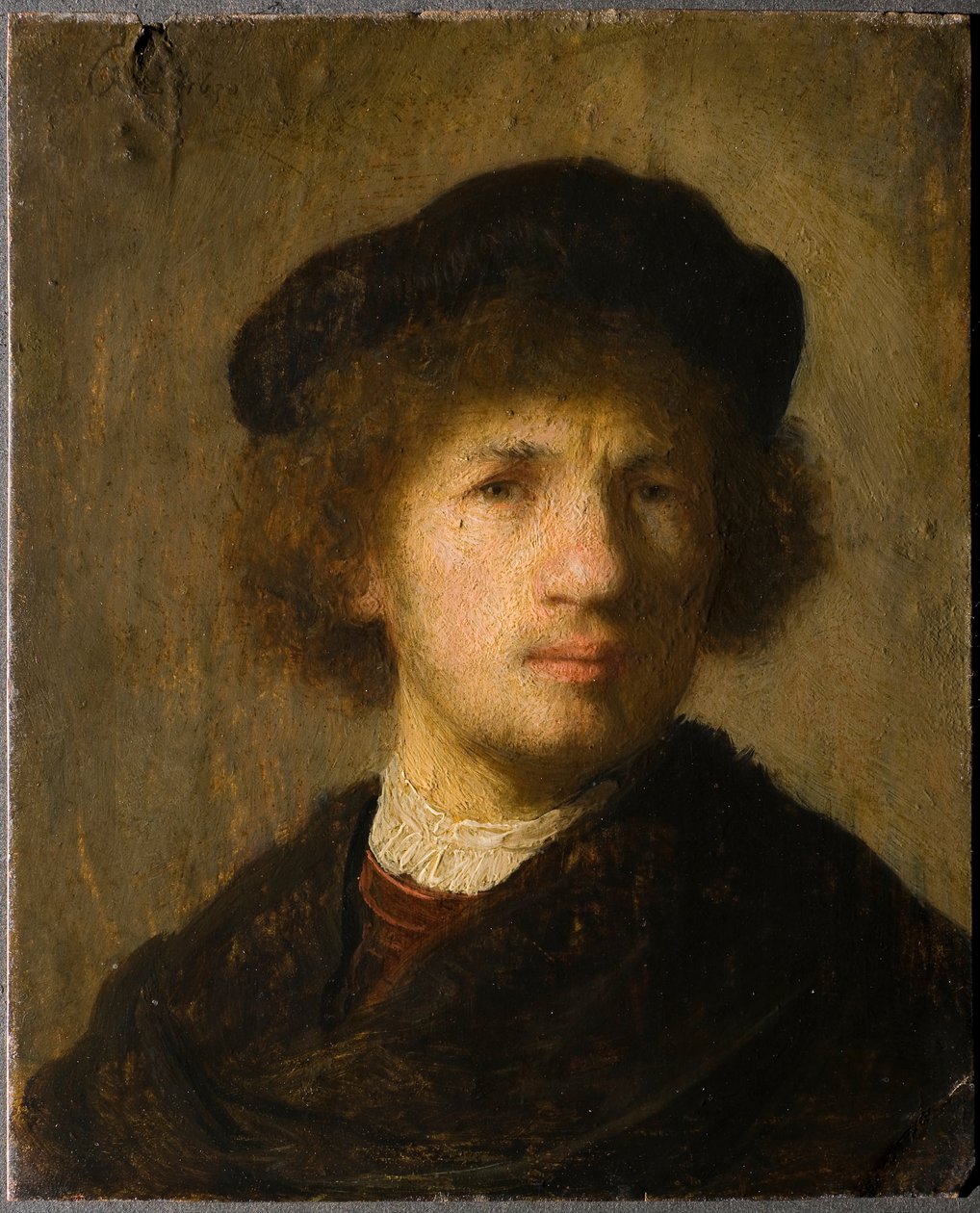 Selvportrett, 1630 av Rembrandt van Rijn