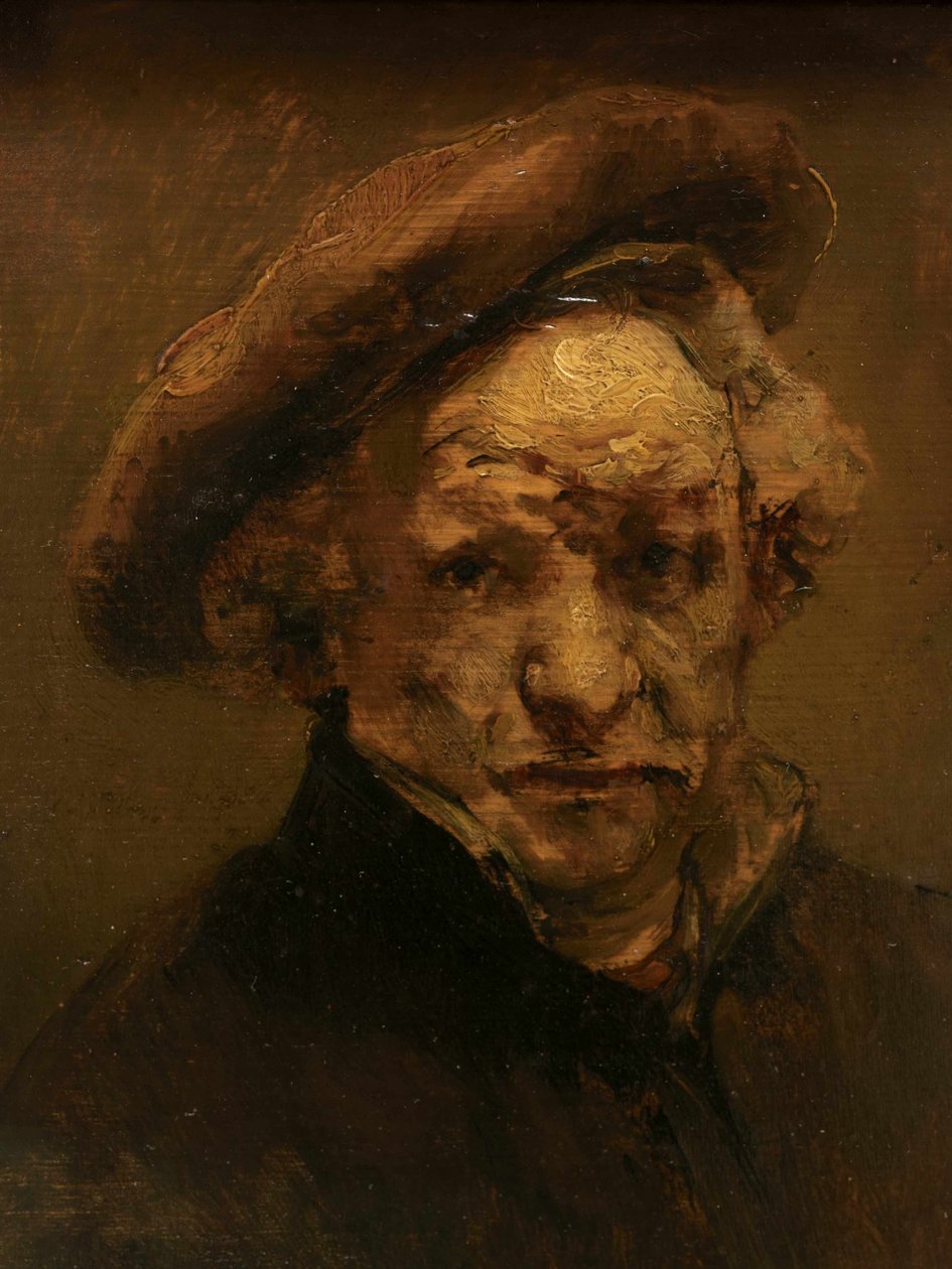 Selvportrett, ca 1659. av Rembrandt van Rijn