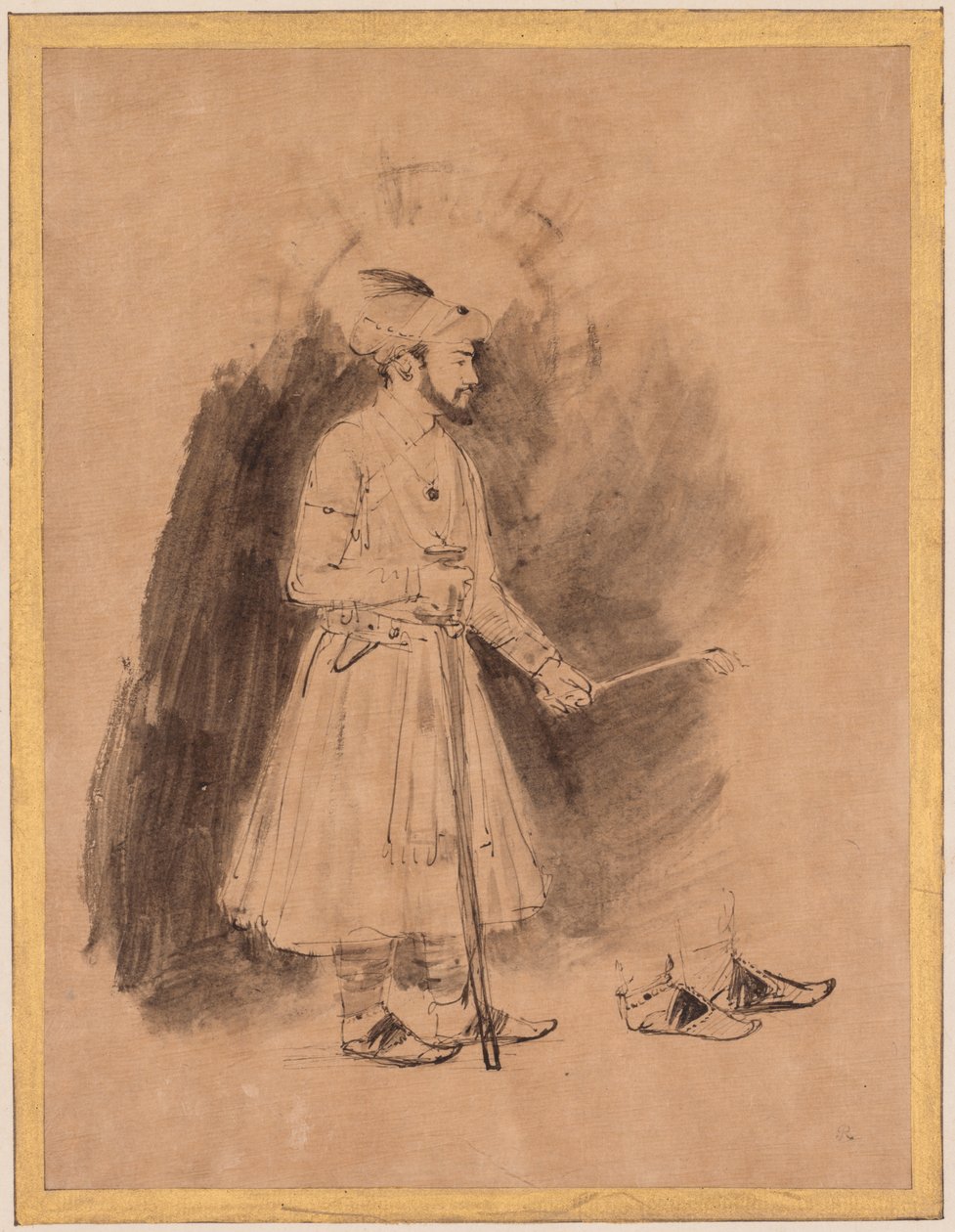 Shah Jahan, S. 1656-1661. av Rembrandt van Rijn