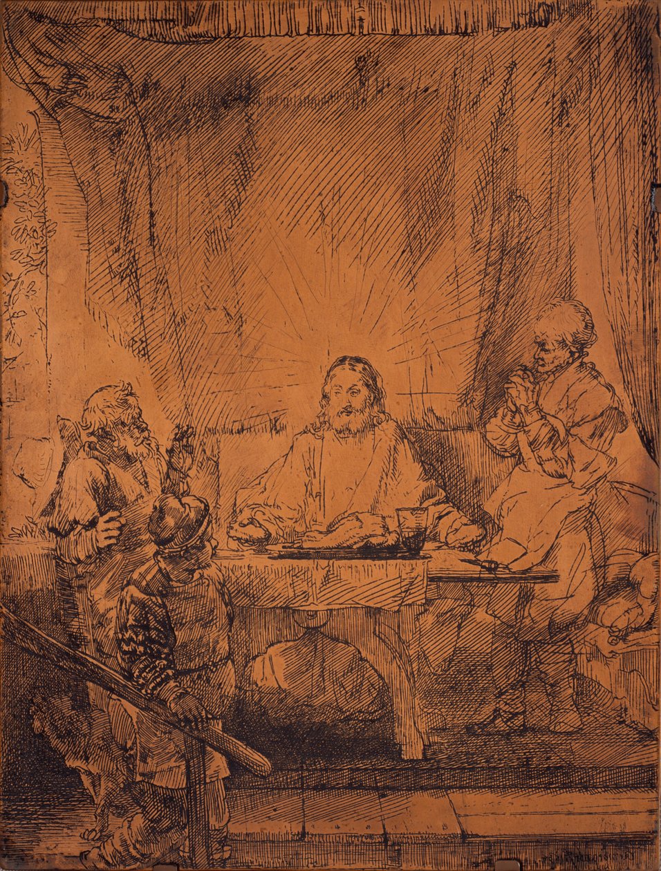 Kveldsmat på Emmaus av Rembrandt van Rijn
