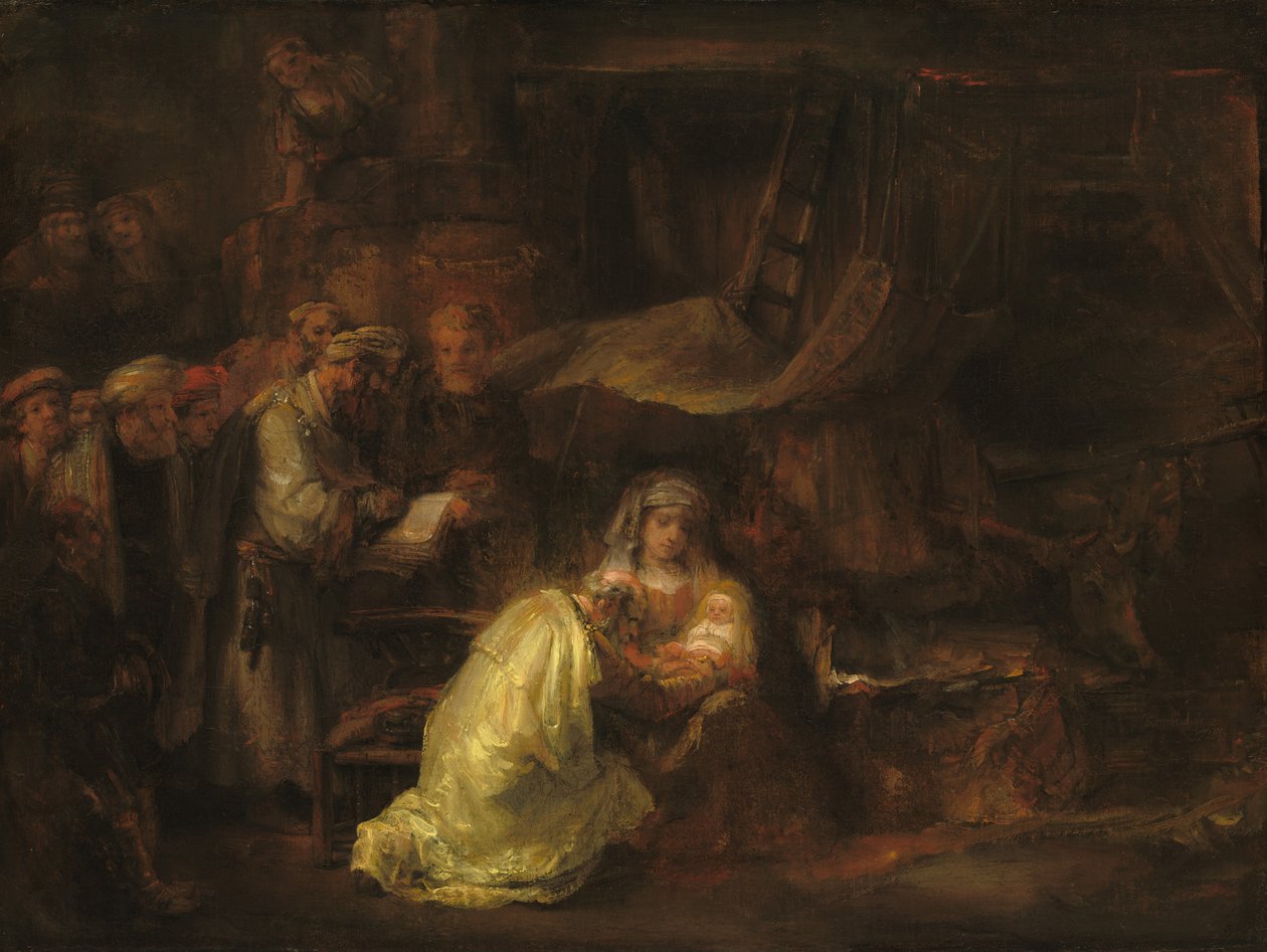 Omskjæringen, 1661. av Rembrandt van Rijn