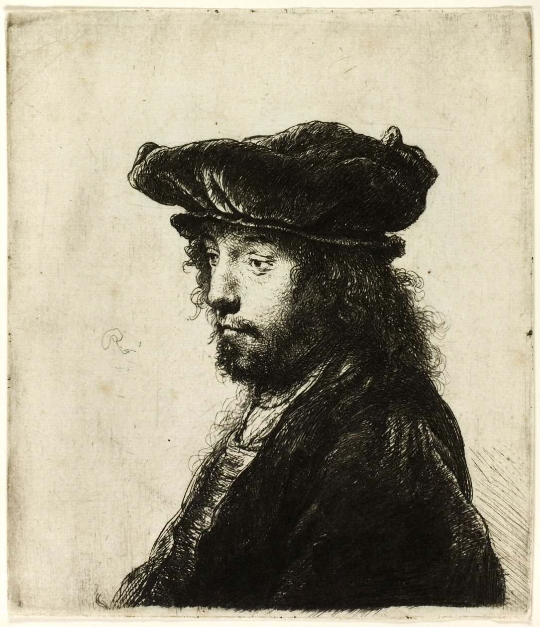 Det fjerde orientalske hodet av Rembrandt van Rijn