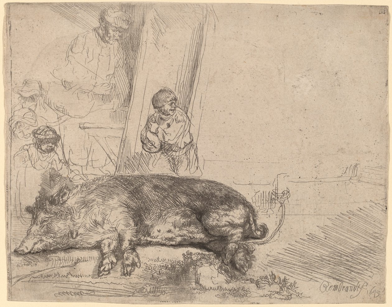 The Hog av Rembrandt van Rijn