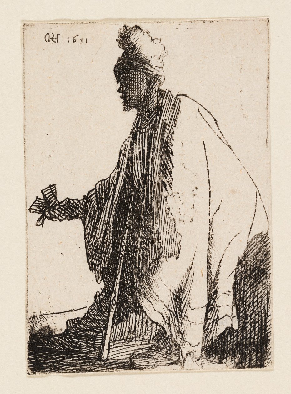 Den spedalske ("Lazarus Klep") av Rembrandt van Rijn