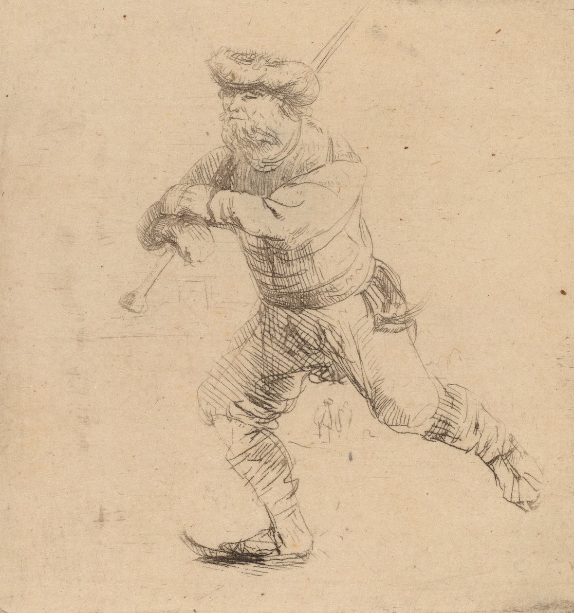 Skateren, ca. 1639. av Rembrandt van Rijn
