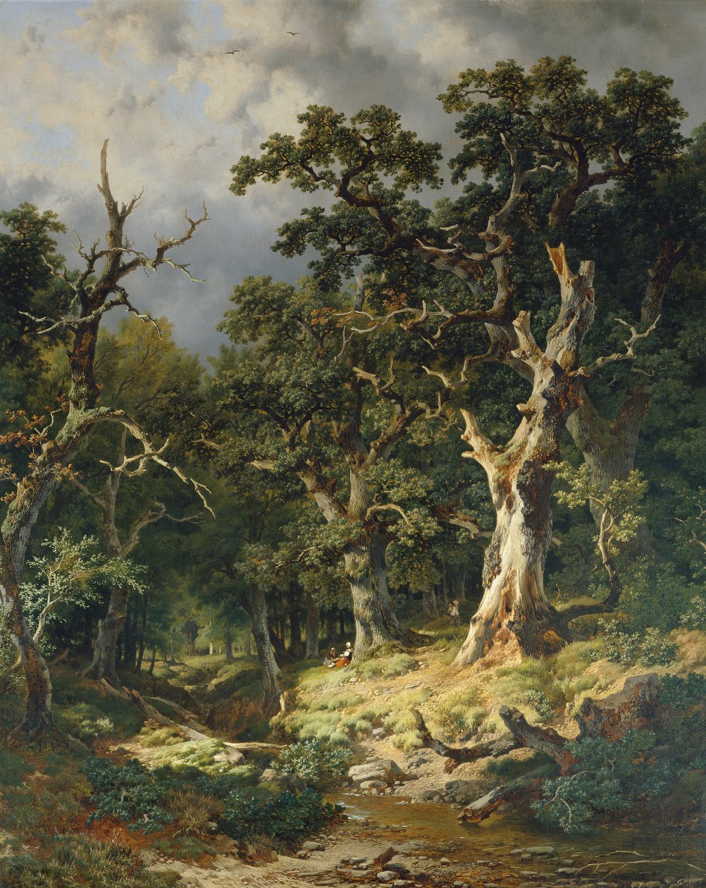 Eichenwald av Remigius Adrianus van Haanen