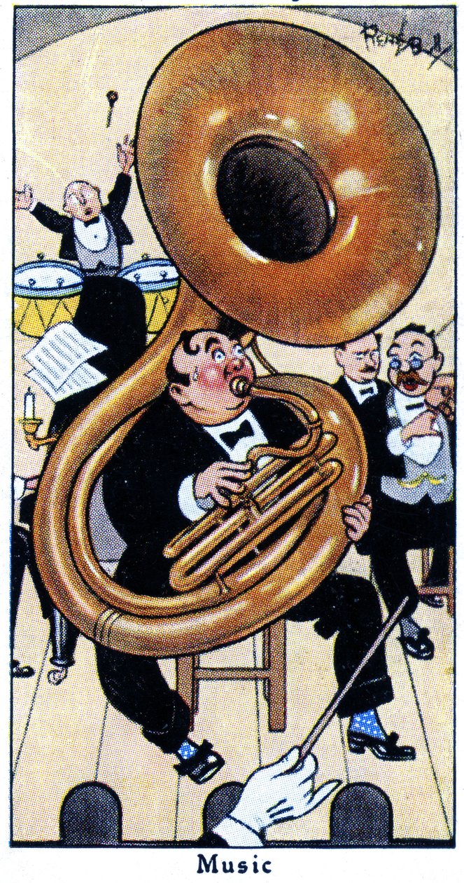 Musikk, 1936 av René Bull