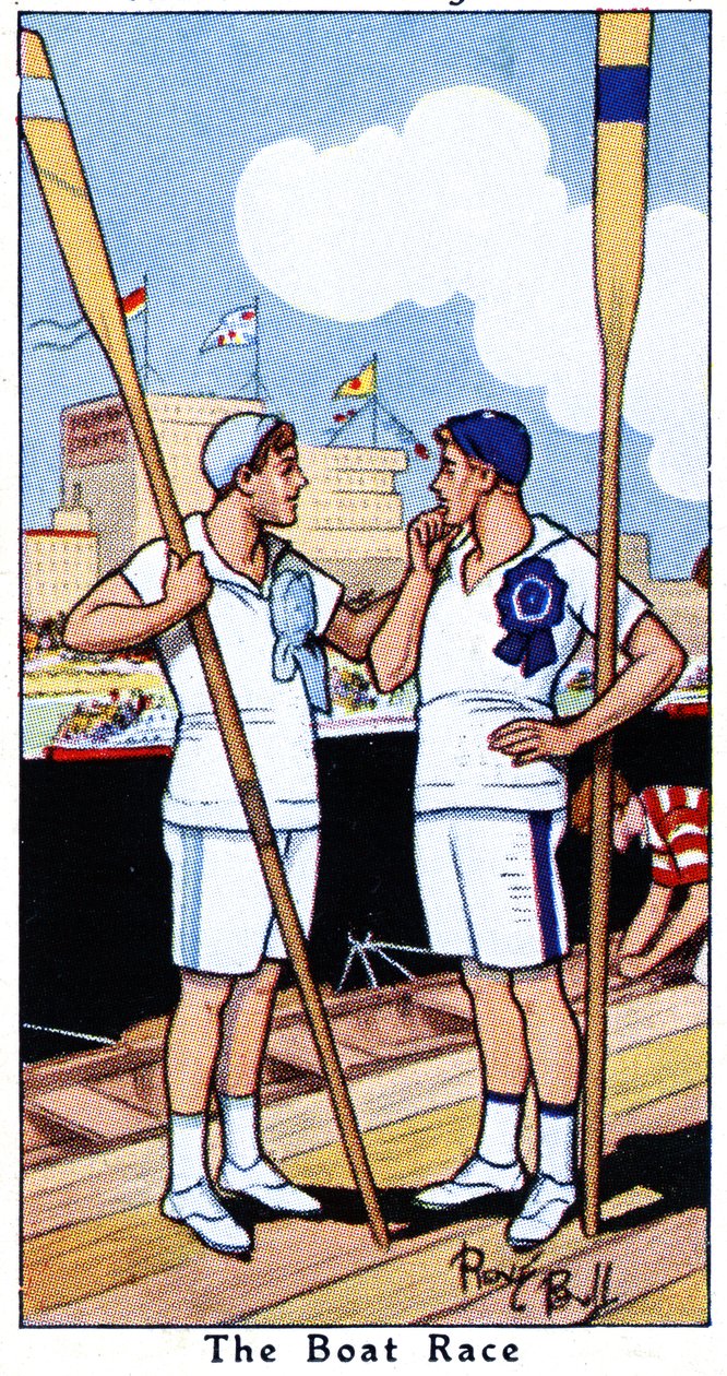 Båtløpet, 1936 av René Bull