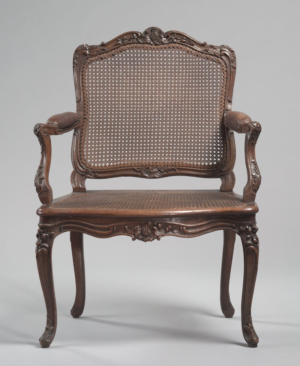 Armstol, ca. 1740 (utskåret tre, stokk) av René Cresson