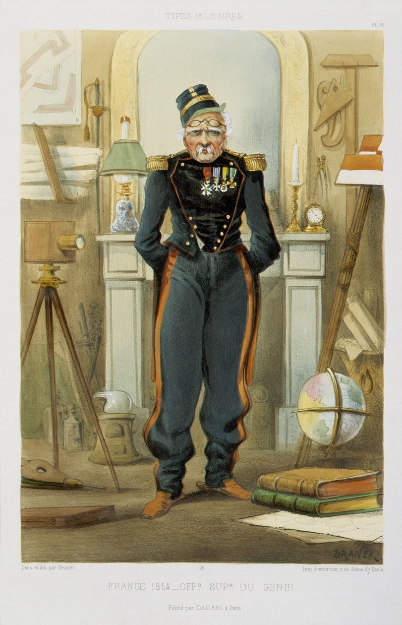 Eldre soldat, 1864 av Renard Jules Draner