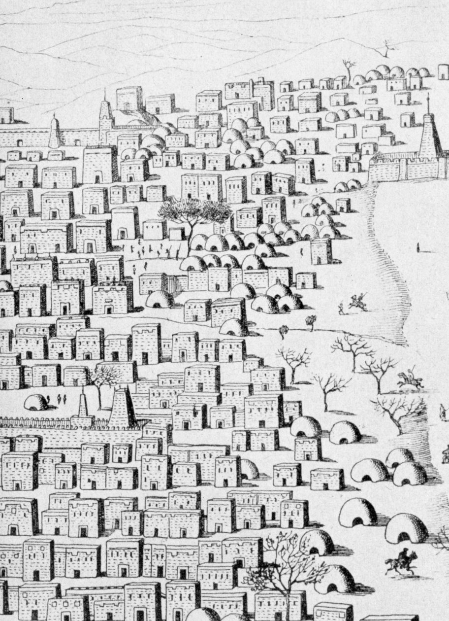 Timbuktu um 1830 av Rene Caillie