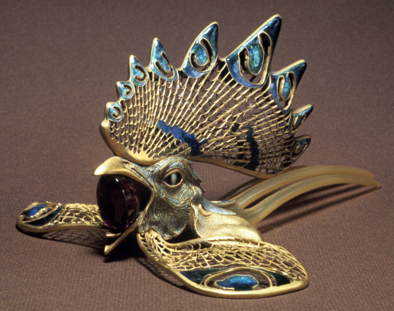 Diadem, sent på 1800-tallet av Rene Jules Lalique
